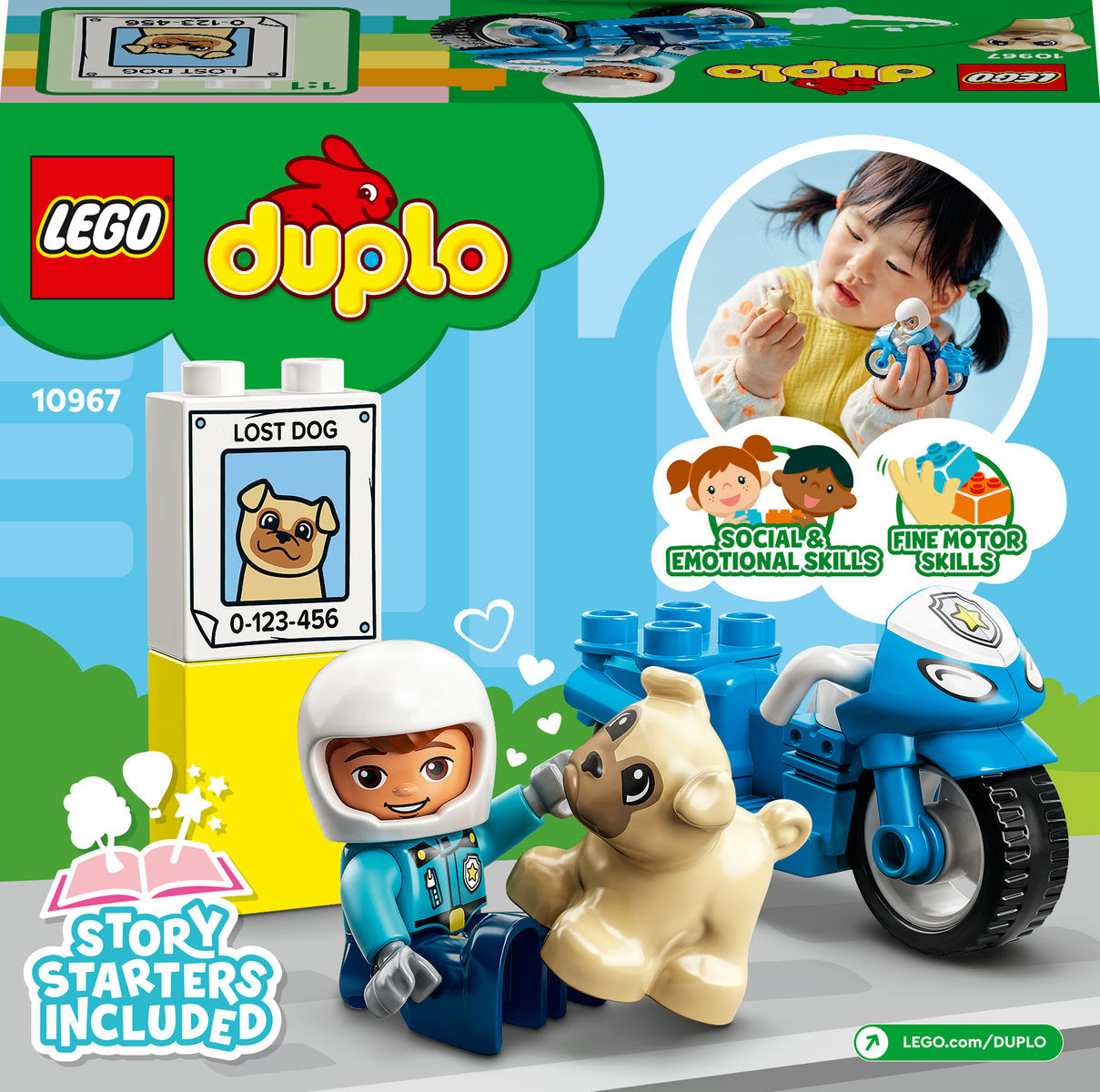 LEGO DUPLO Police Motorcycle 10967