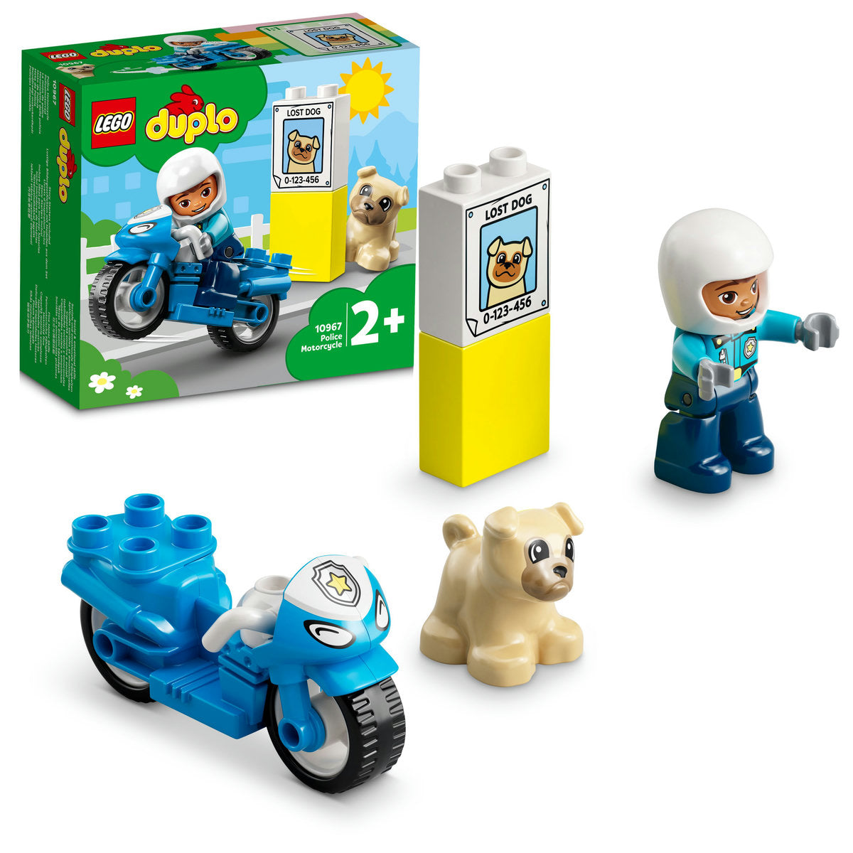LEGO DUPLO Police Motorcycle 10967