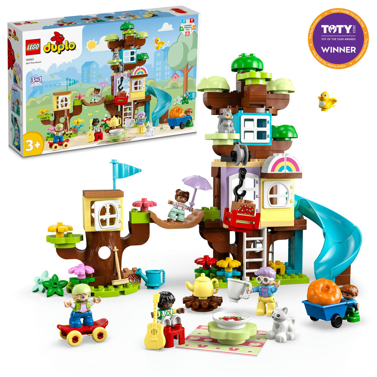 LEGO DUPLO 3in1 Tree House Set with Animals 10993