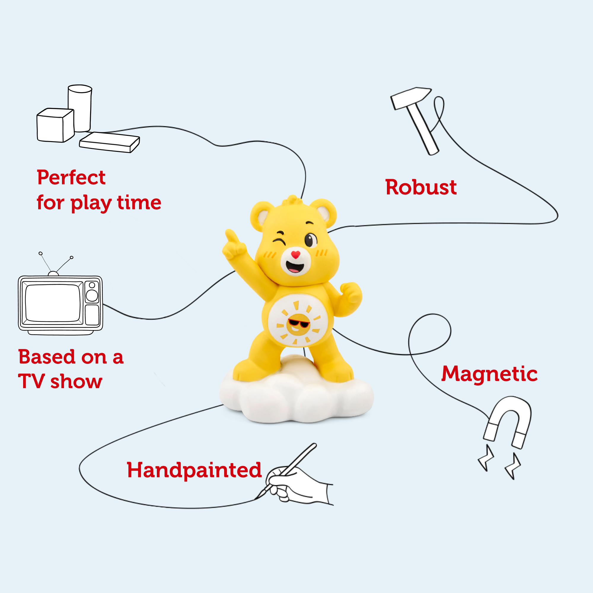 Tonies Care Bears Funshine Bear