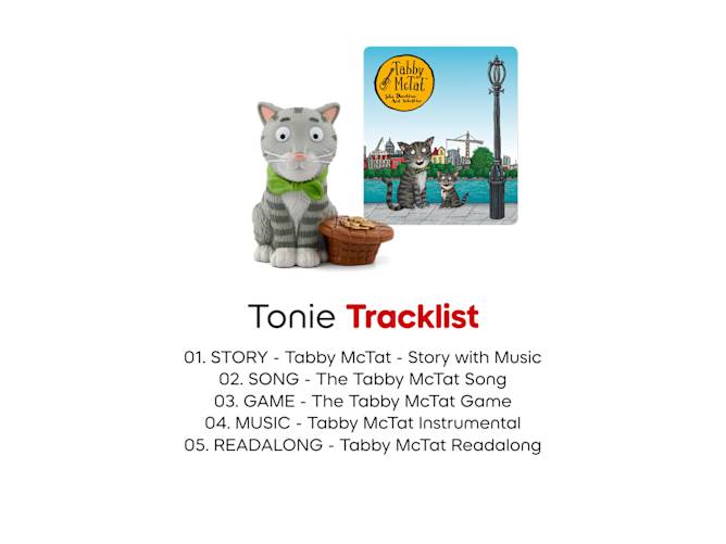Tonies Julia Donaldson Tabby McTat Audio Character