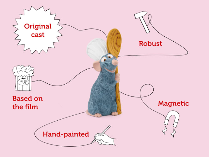 Tonies Disney Pixar Ratatouille Remy Audio Character