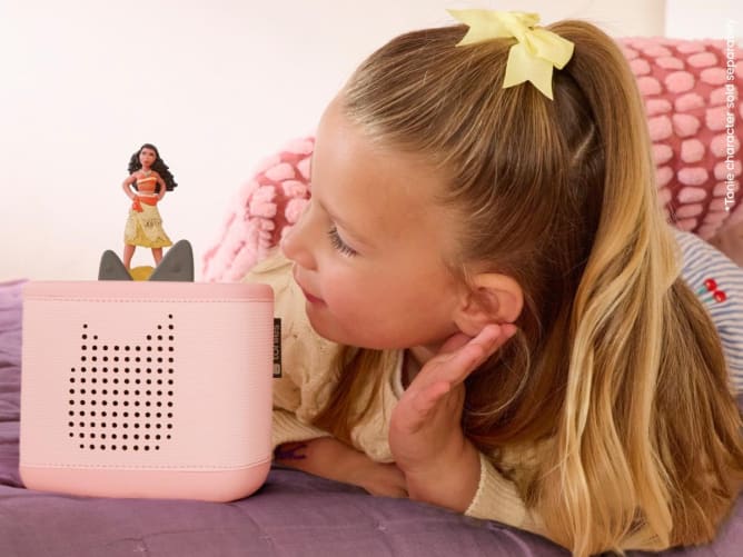 Toniebox 2 Cloud Pink Starter Set With Creative Tonie Rubie