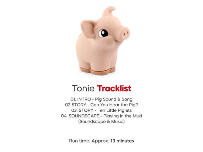 Tonies My First Tonies Farm Audio Character Set