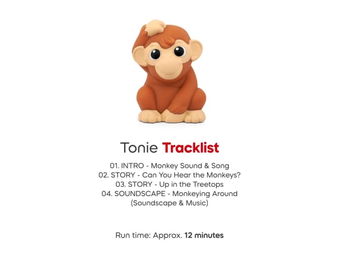 Tonies My First Tonies Jungle Audio Character Set