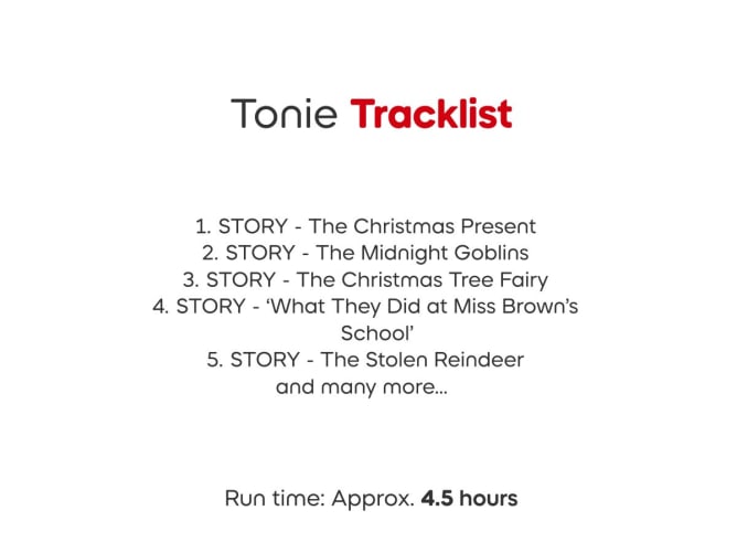 Tonies Enid Blyton One-A-Day Christmas Stories