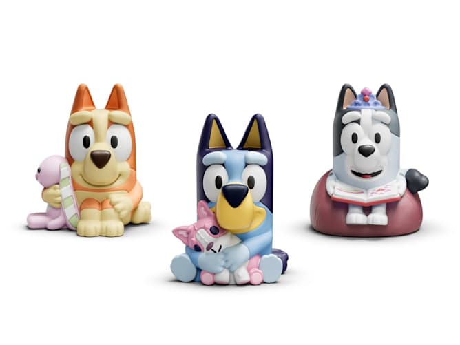 Tonies Bluey, Bingo & Muffin Audio Character 3 Pack