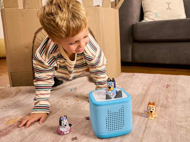 Tonies Bluey, Bingo & Muffin Audio Character 3 Pack