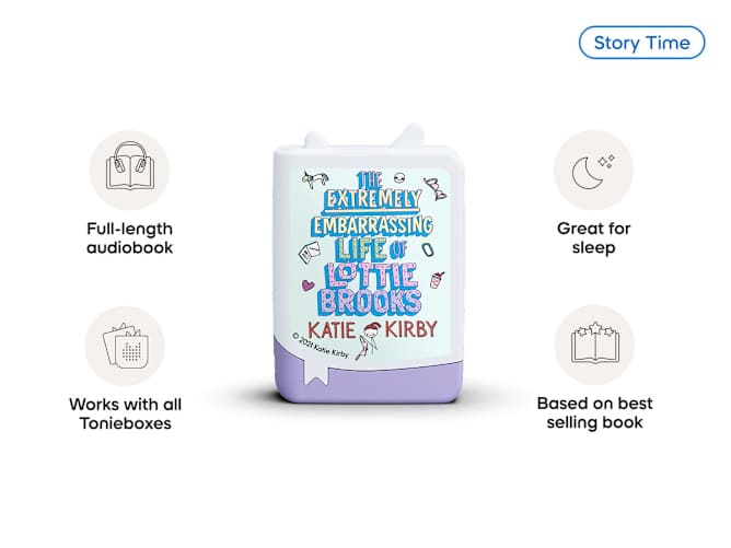Tonies Lottie Brooks The Extremely Embarrassing Life of Lottie Brooks Book 1 Audio Character
