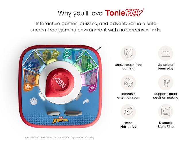 Tonies Marvel Spider-Man Neighbourhood Hero Tonieplay Audio Character