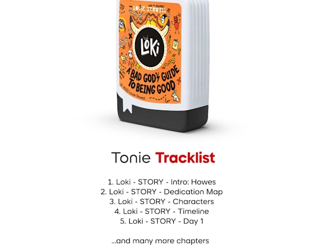 Tonies Loki A Bad God's Guide to Being Good Book 1 Audio Character