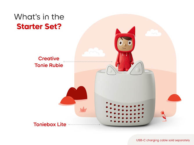 Tonies Toniebox Lite My Story Audio Player Set