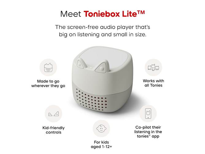 Tonies Toniebox Lite My Story Audio Player Set