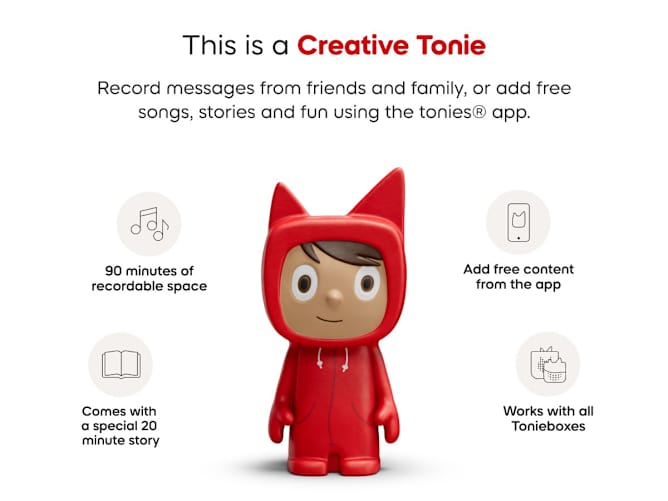 Tonies Toniebox Lite My Story Audio Player Set