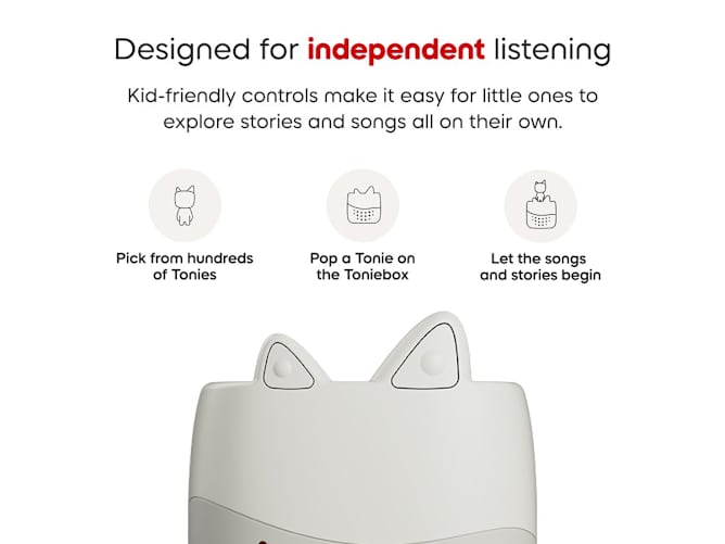Tonies Toniebox Lite My Story Audio Player Set
