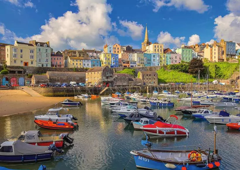 Ravensburger Scenic Tenby Wales 1000 Piece Puzzle