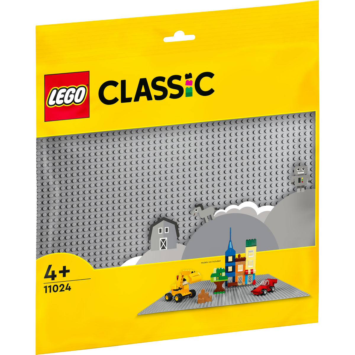 LEGO Classic Grey Baseplate 11024