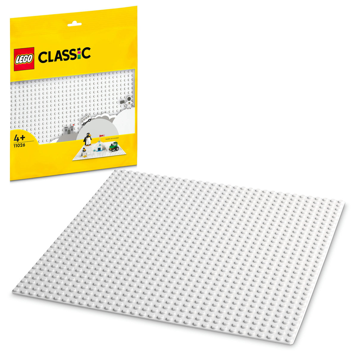 LEGO Classic White Baseplate 11026