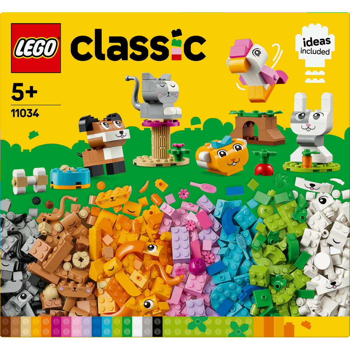 LEGO Classic Creative Pets Toy Animal Figures 11034