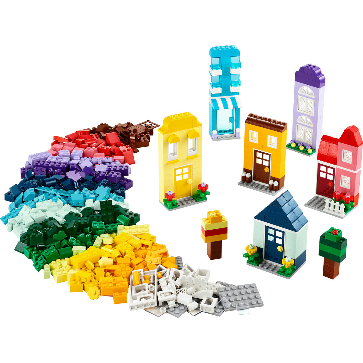 LEGO Classic Creative Houses Building Toys 11035 - Moons Toystore