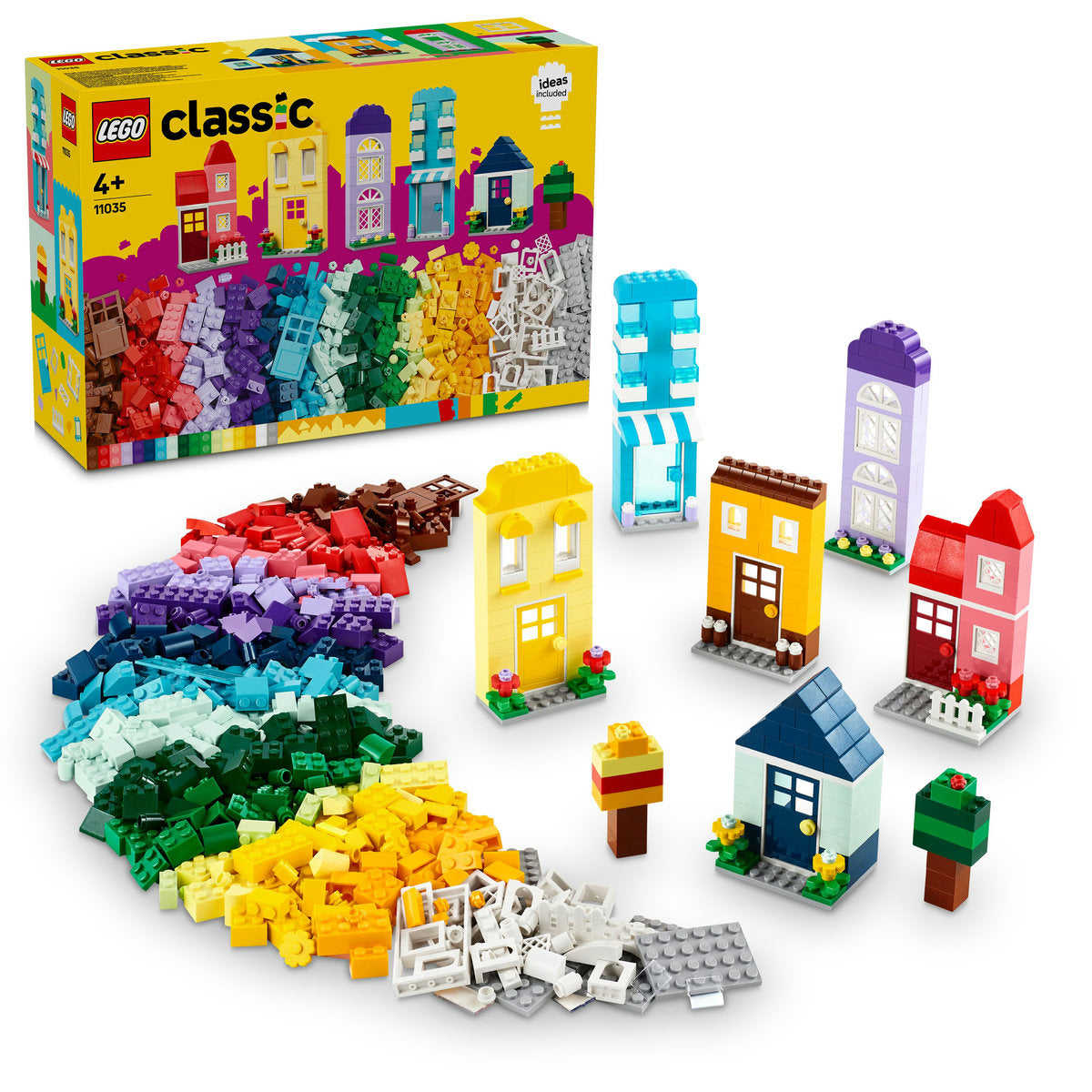 LEGO Classic Creative Houses Building Toys 11035 - Moons Toystore