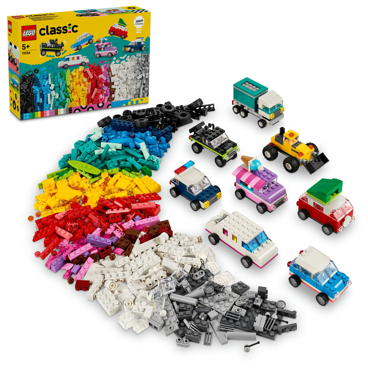 LEGO Classic Creative Vehicles Building Toys 11036