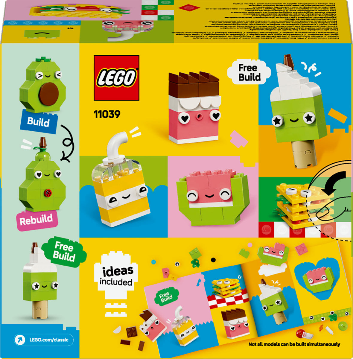 LEGO Classic Creative Food Friends Toy Playset 11039