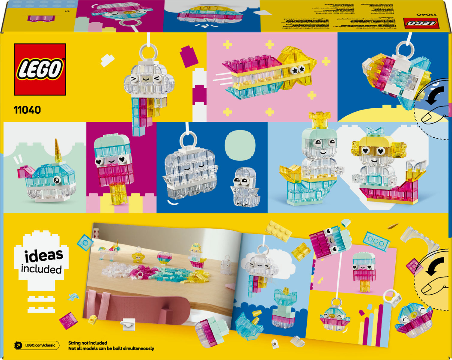 LEGO Classic Magical Transparent Box Set 11040