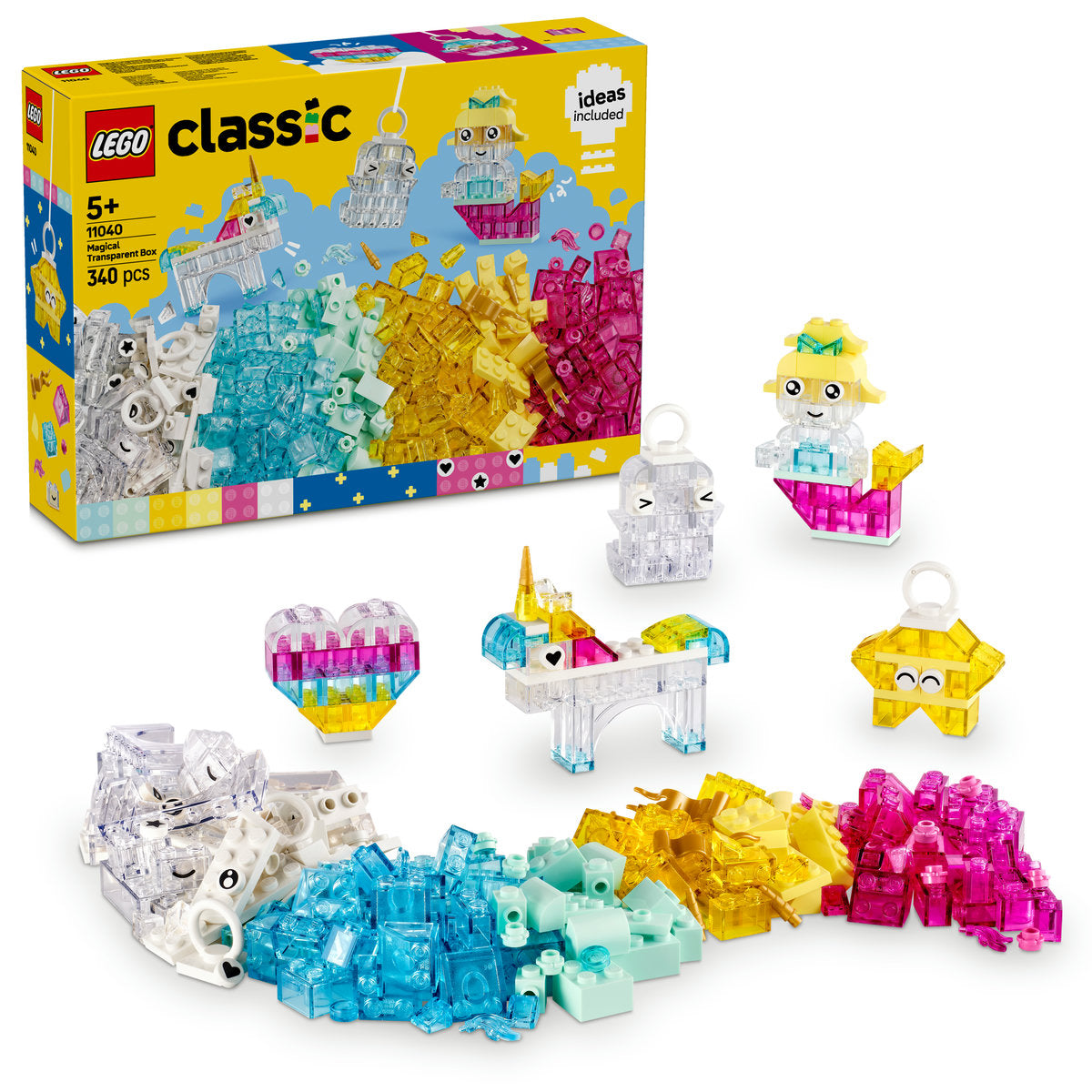 LEGO Classic Magical Transparent Box Set 11040