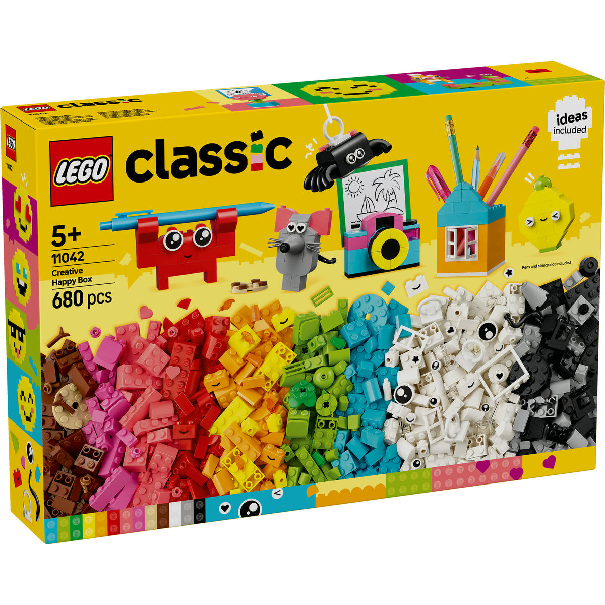 LEGO Classic Creative Happy Box Building Toys 11042