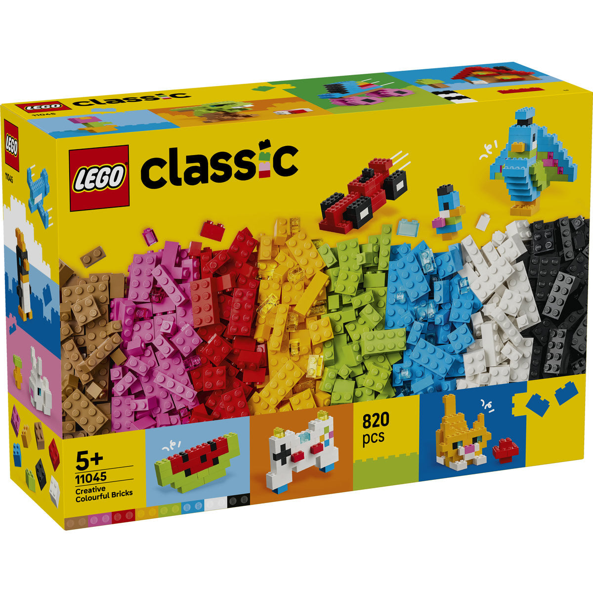 LEGO Classic Creative Colourful Bricks Building Set 11045