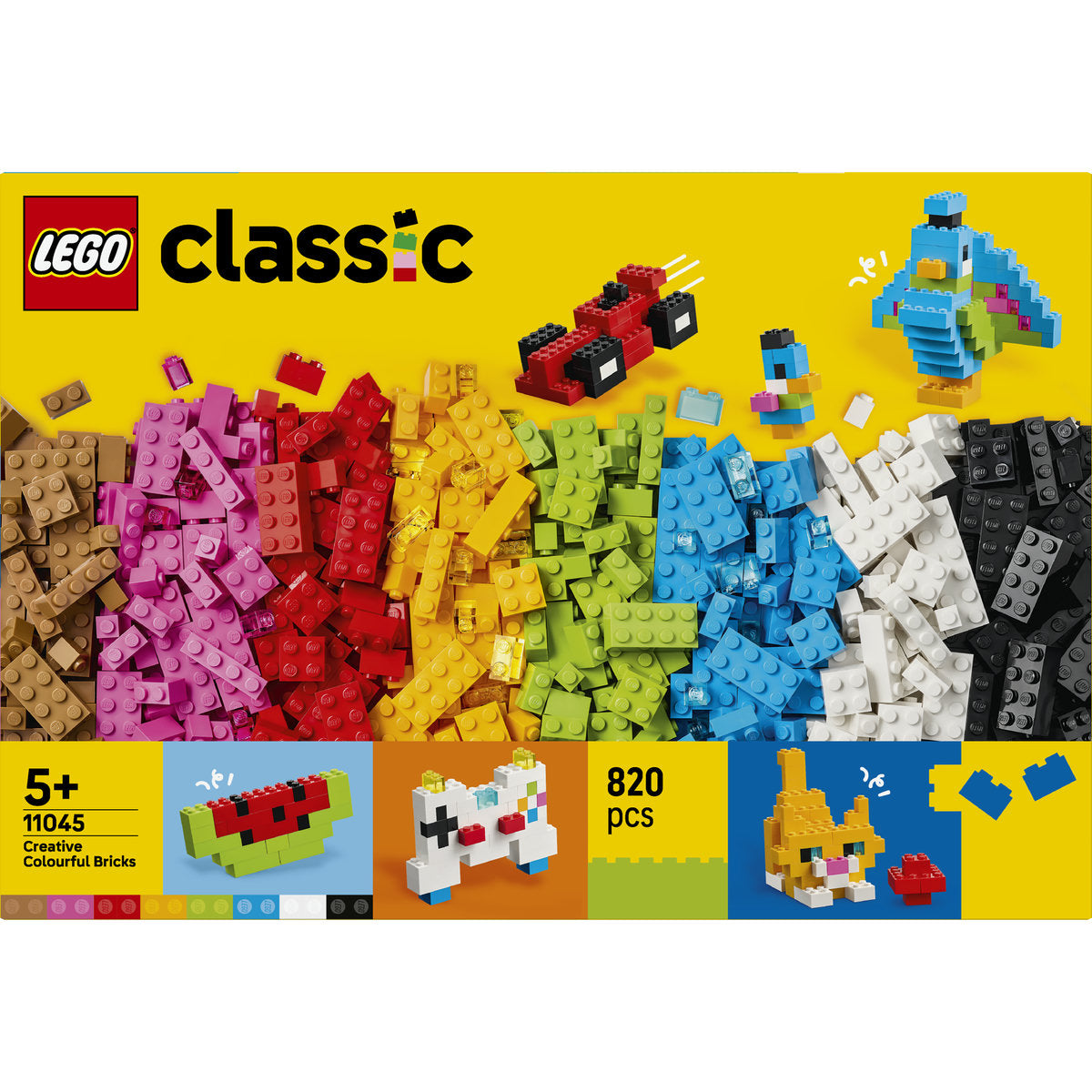 LEGO Classic Creative Colourful Bricks Building Set 11045