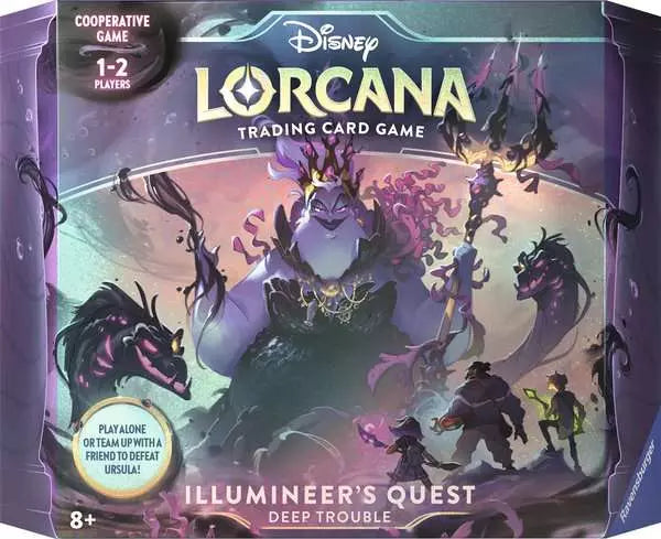 Lorcana Deep Trouble Illumineer's Quest Gift Set 4
