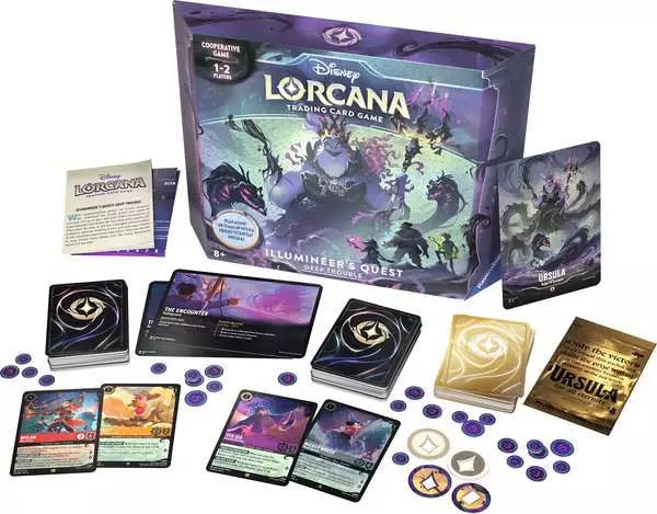 Lorcana Deep Trouble Illumineer's Quest Gift Set 4