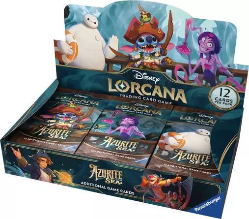 Disney Lorcana Azurite Sea Booster Pack Set 6