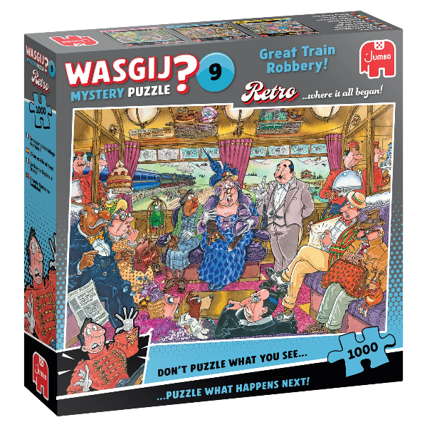 Jumbo Wasgij Retro Mystery 9 Great Train Robbery