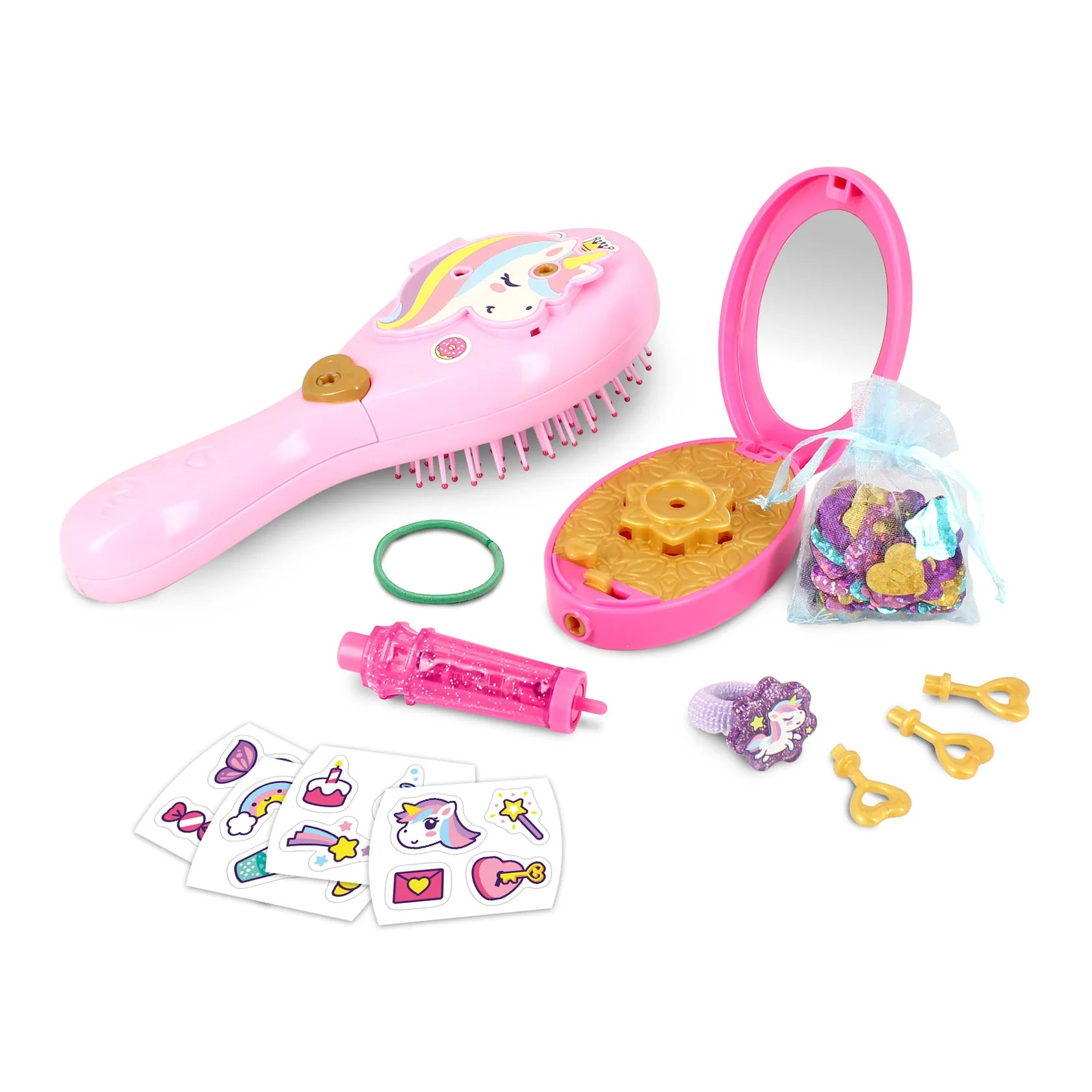 Funlockets Secret Shimmerizer Hair Brush
