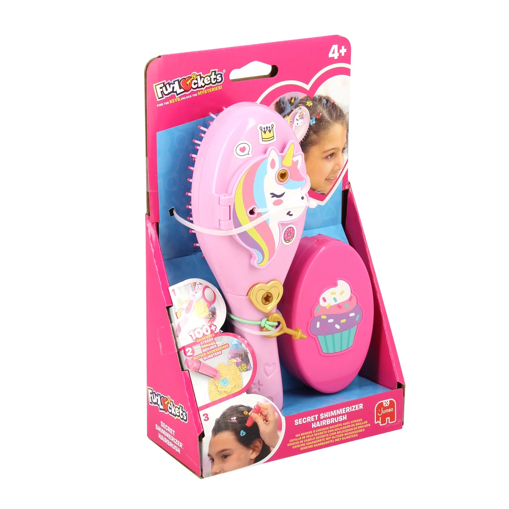 Funlockets Secret Shimmerizer Hair Brush