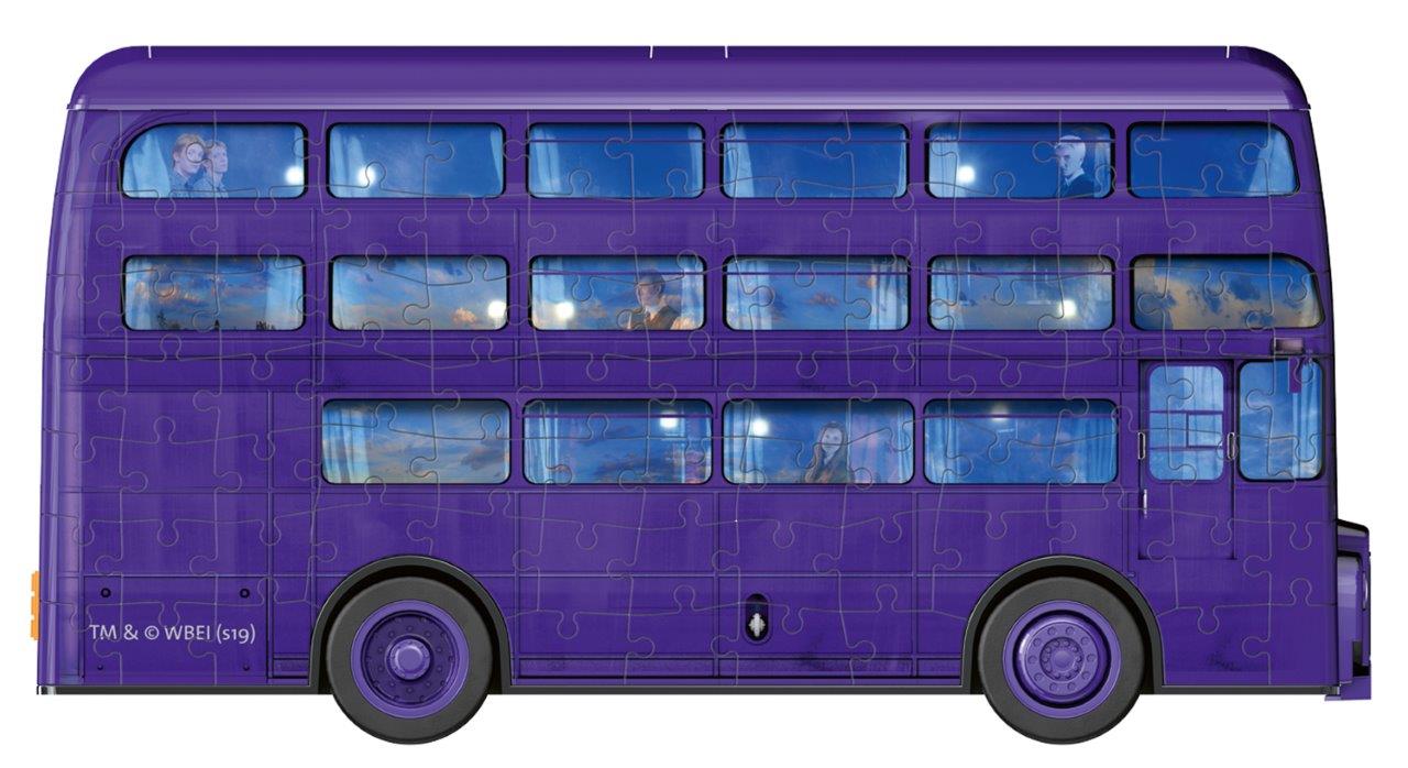 Harry Potter Knight Bus 216pc 3D Puzzle