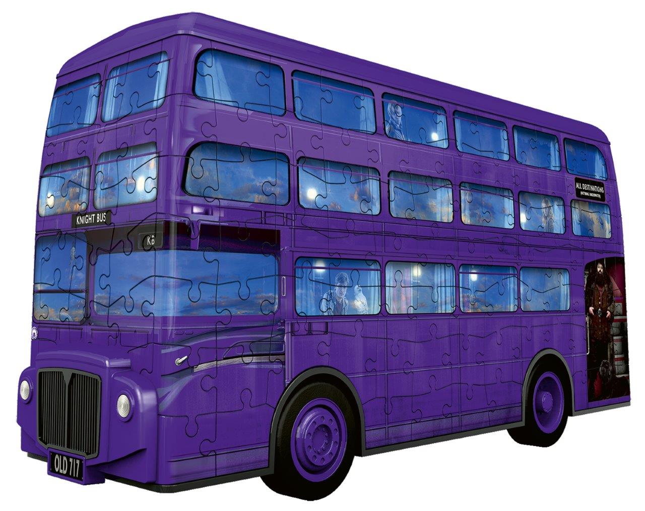 Harry Potter Knight Bus 216pc 3D Puzzle