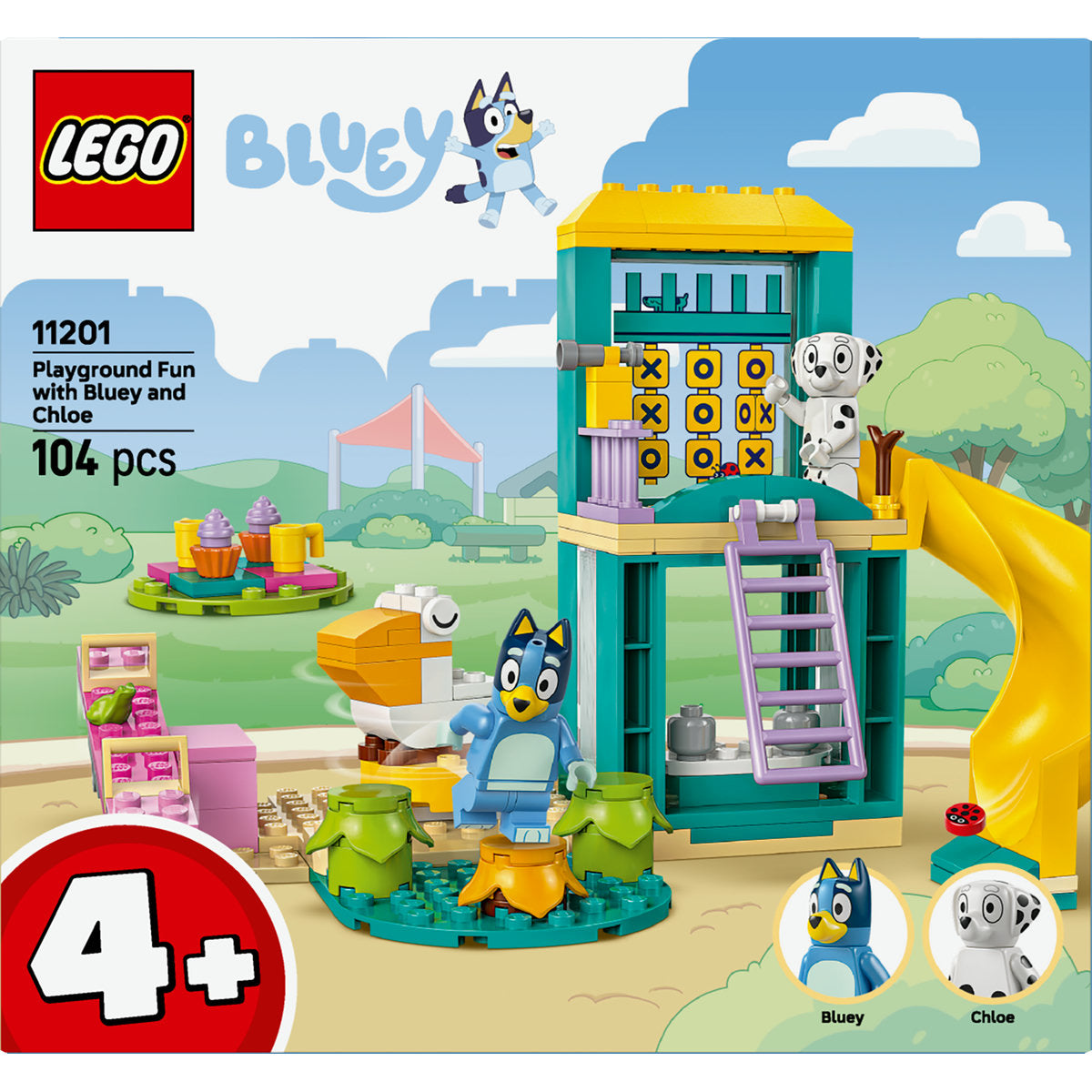 LEGO Bluey Playground Fun with Bluey and Chloe 11201