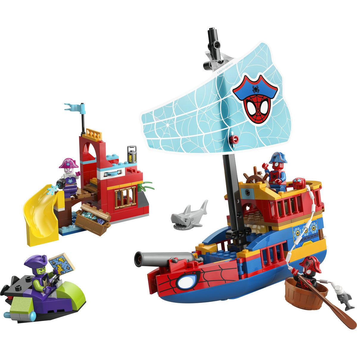LEGO Marvel Team Spidey Pirate Ship Toy 11208