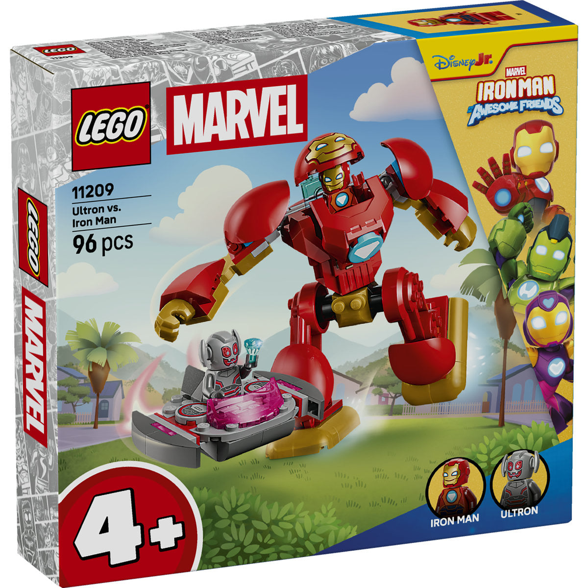 LEGO Marvel Iron Man and His Awesome Friends Ultron Battle Building Set 11209