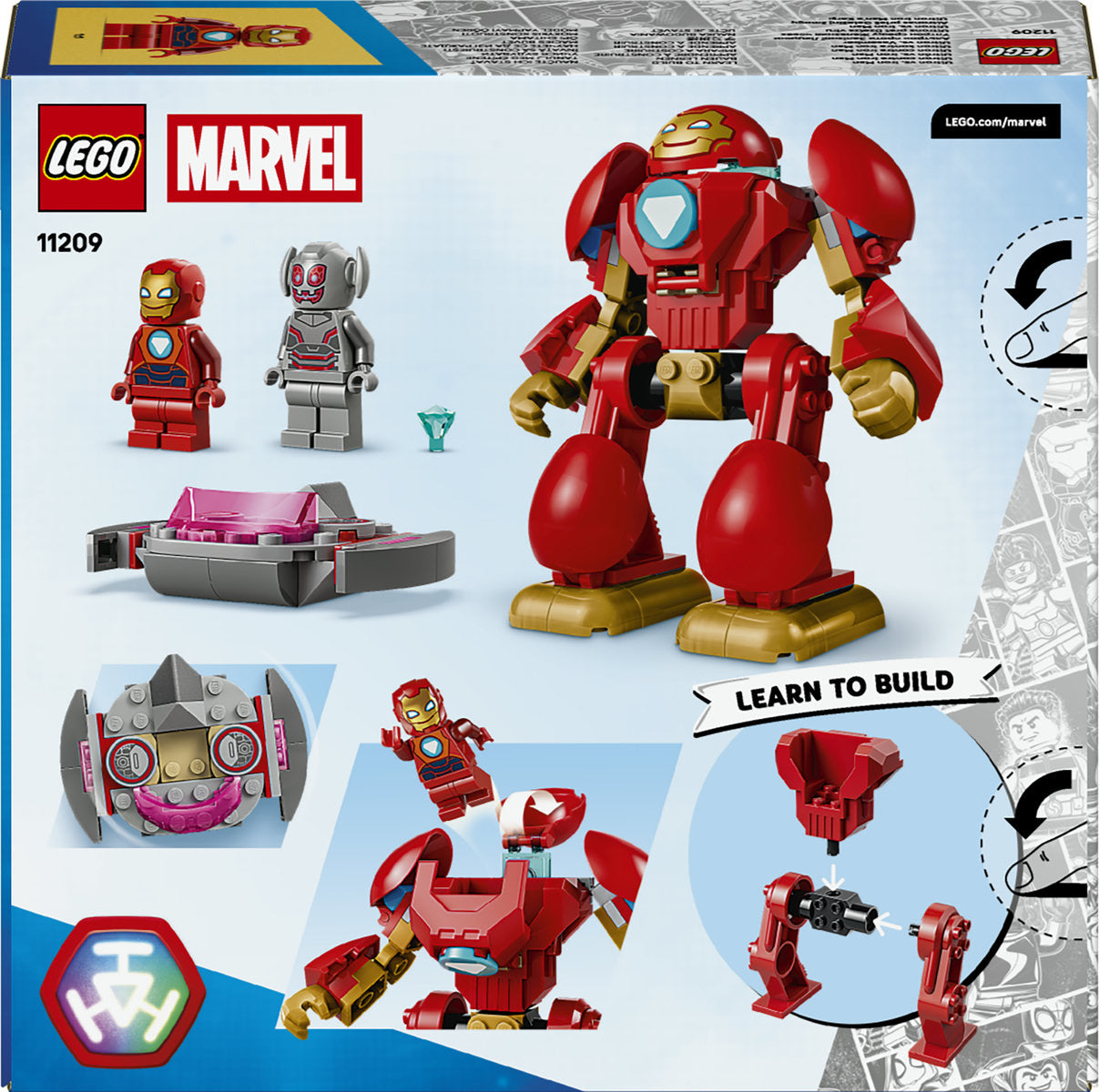 LEGO Marvel Iron Man and His Awesome Friends Ultron Battle Building Set 11209