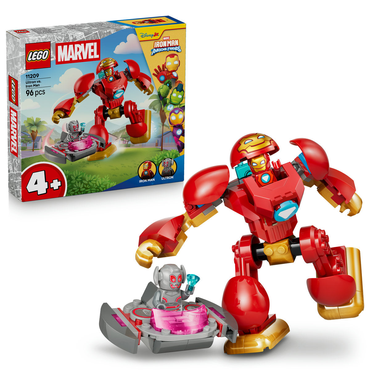LEGO Marvel Iron Man and His Awesome Friends Ultron Battle Building Set 11209