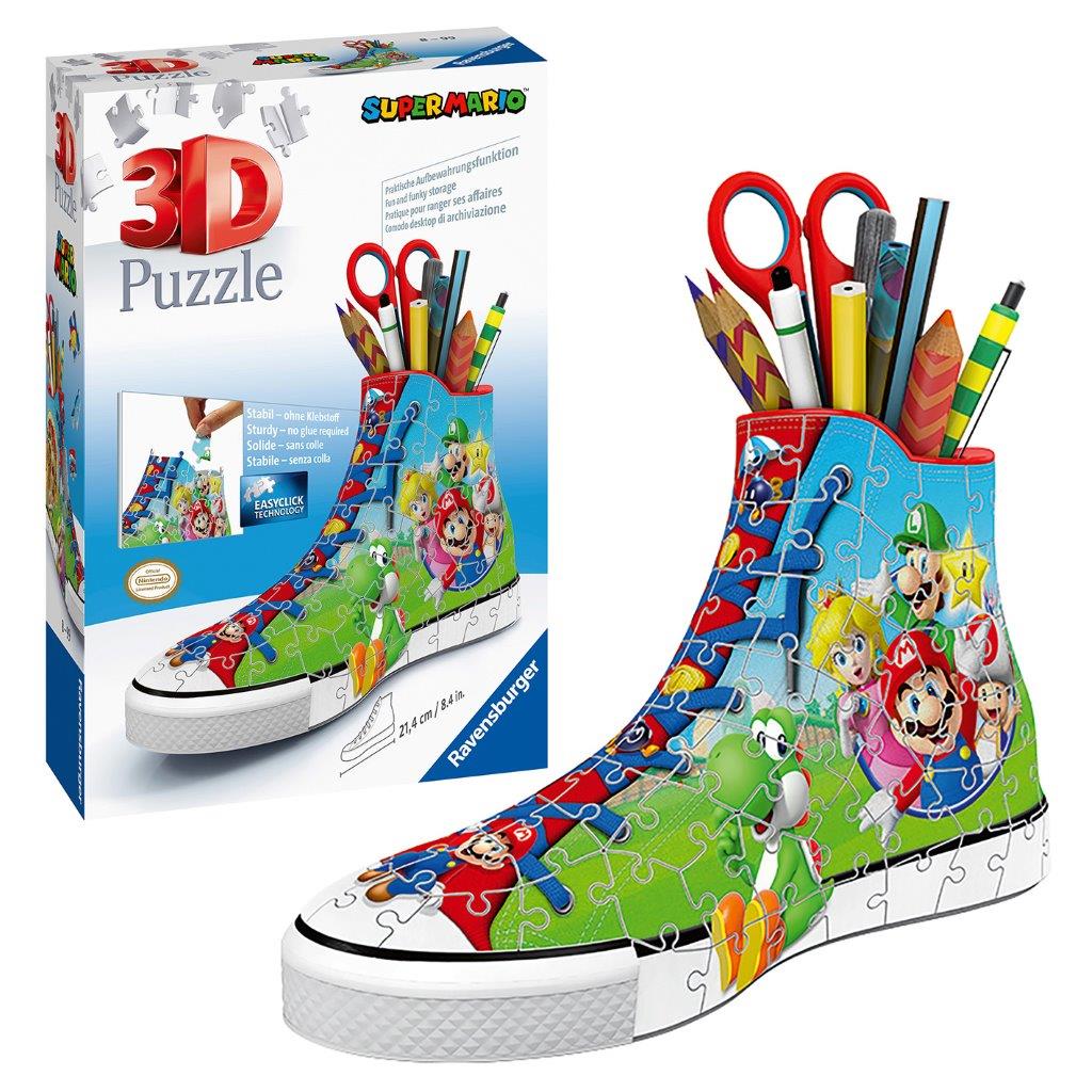 Ravensburger Super Mario Sneaker 108 Piece Puzzle Ball