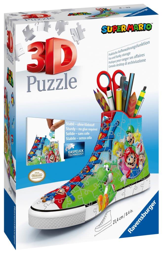 Ravensburger Super Mario Sneaker 108 Piece Puzzle Ball