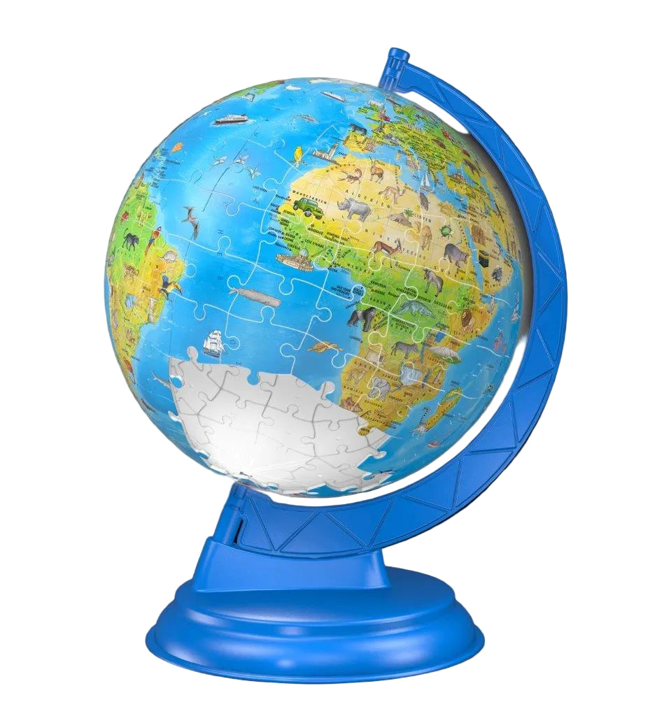 Ravensburger Children's Globe Night Edition 180 Piece Puzzle Ball
