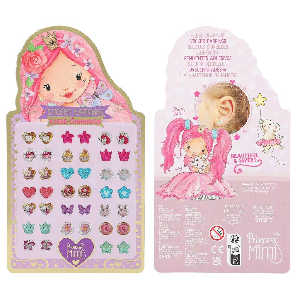 Princess Mimi Sticker Earrings Assortment