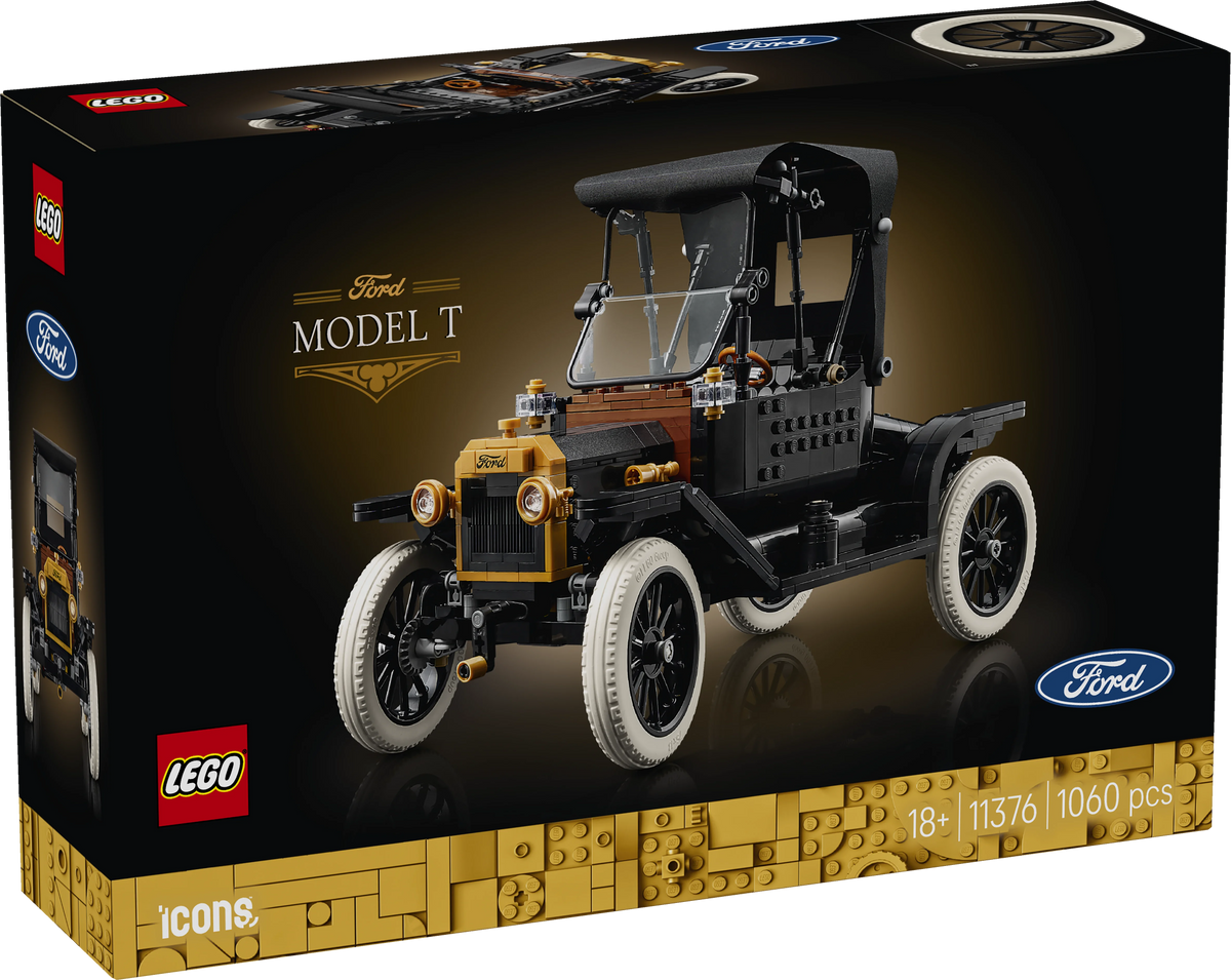 LEGO Icons Ford Model T Car Kit for Adults 11376